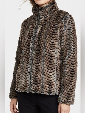 Black Mountain Outdoor Faux Fur Jacket